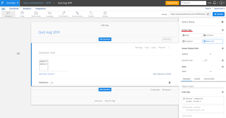 Survey Software Help Image